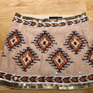 Zara skirt Aztec